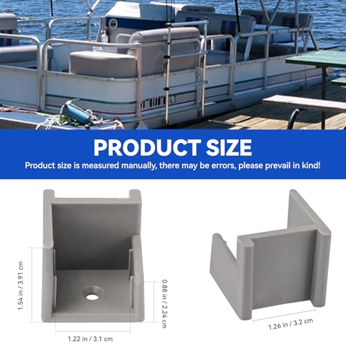 Pontoon Boat Door Holder - Anti-Rattle Stop Kit for 1-1/4" Tubing