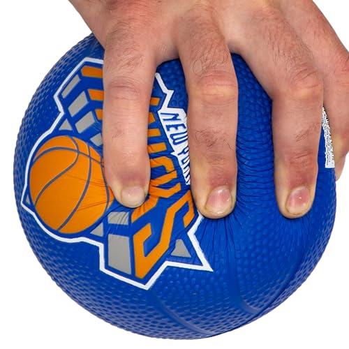 Mini Foam Basketball - New York Knicks - 5.5" Soft PU Ball
