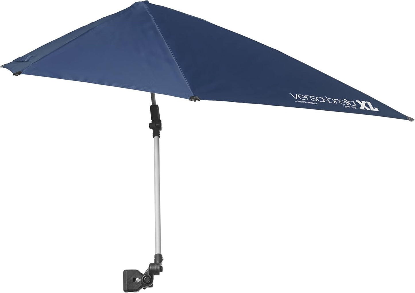 Sport-Brella Versa-Brella SPF 50+ Adjustable Sun Umbrella with Universal Clamp | Portable & Durable