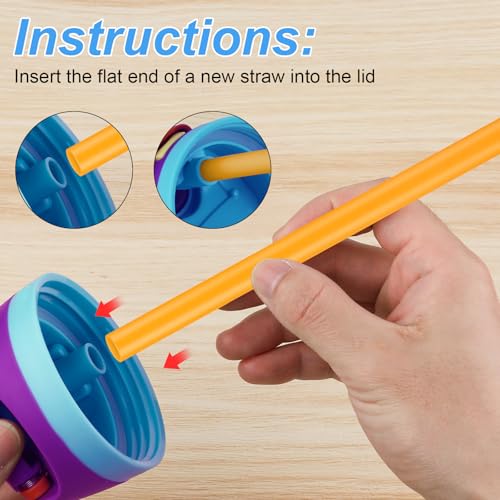 Replacement Parts Kit for Owala FreeSip Water Bottle - Colored