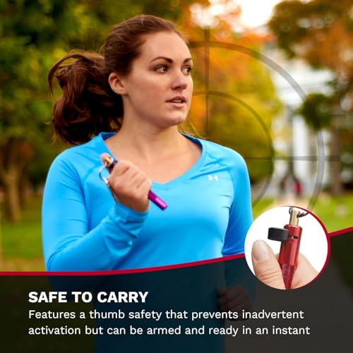 ASP Metro Defender Pepper Spray, Self-Defense for Women and Men, Quick-Release Personal Defense Equipment, Personal Protection Device, Safety Running Gear, Personal Security Devices