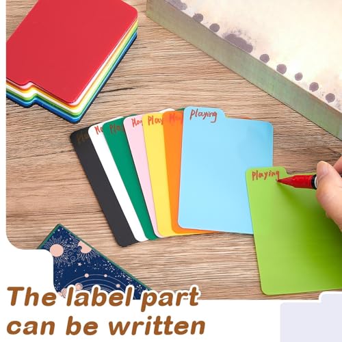 50 Pcs Multicolor Trading Card Dividers - Card Separators