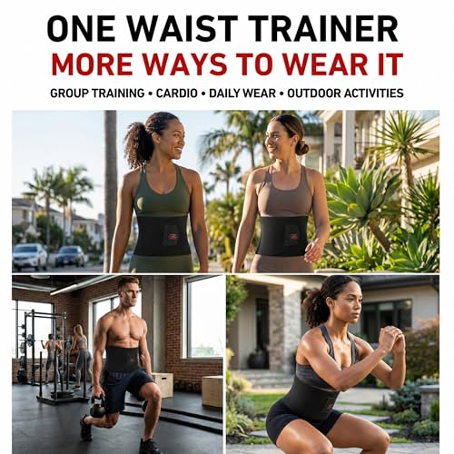 Waist Trimmer Belt for Men - Core Support & Posture Improvement