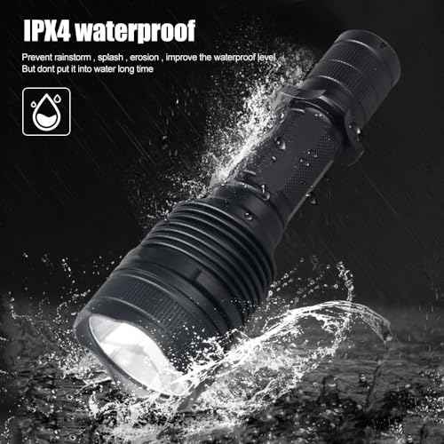 M7 Hunting Flashlight: 525nm-530nm Green Hunting Light Kit Rifle Flashlight Long Range for Predator Hog Light