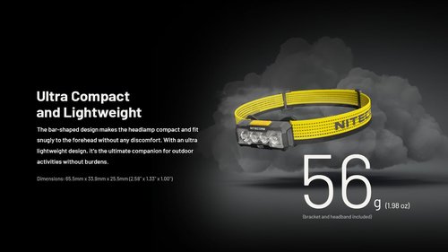Nitecore NU27 600 Lumens Running Camping Headlamp, USB-C Rechargeable with Warm, Neutral and Cool White Lights, Red Light, Including NitecoreS Sticker (Black)
