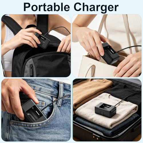 Black Hume Band 1.0 Charger Dock - Portable Magnetic Charging Stand for Tracker