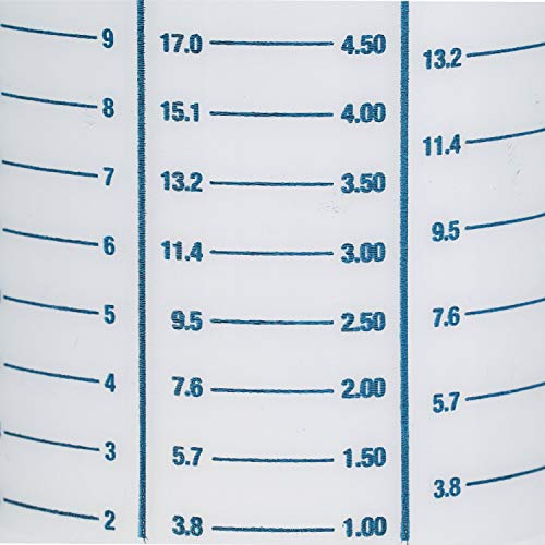 Wide-Mouth Marine Fuel and Oil Mixing Container - 1 Quart
