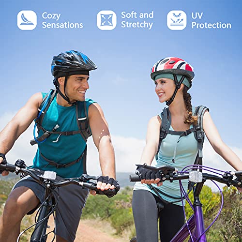Cooling Skull Cap - Breathable Mesh Sweat Control Helmet Liner - Dark Blue, One Size