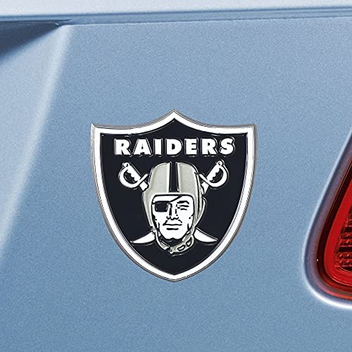 Las Vegas Raiders 3D Color Metal Emblem - Diecut Team Logo