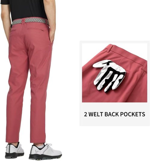 M MAELREG Golf Pants - Quick Dry, Lightweight, Water-Resistant | Available in 30"/32"/34" Sizes