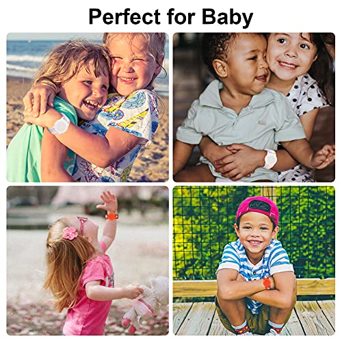 Kids Wristband for AirTag - 2 Pack Adjustable Anti-Lost Bracelet - RainbowA & RainbowB