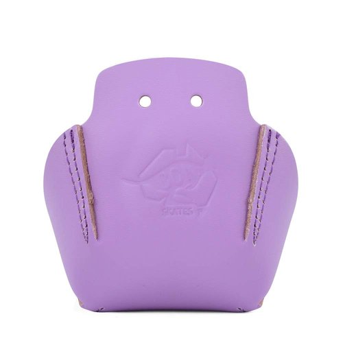 Bont Roller Skates - 100% Australian Leather Toe Cap Guard Protectors - Roller Skate Derby Speed - Pastel Pair - Amethyst Purple