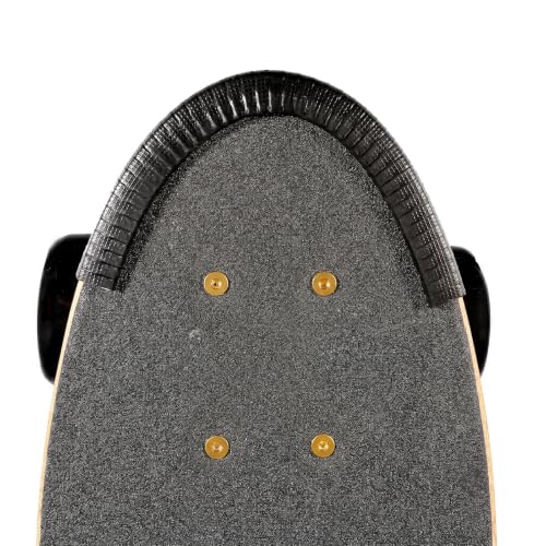 Skateboard Deck Guards Protector - Thin 7.84in Black 2pk