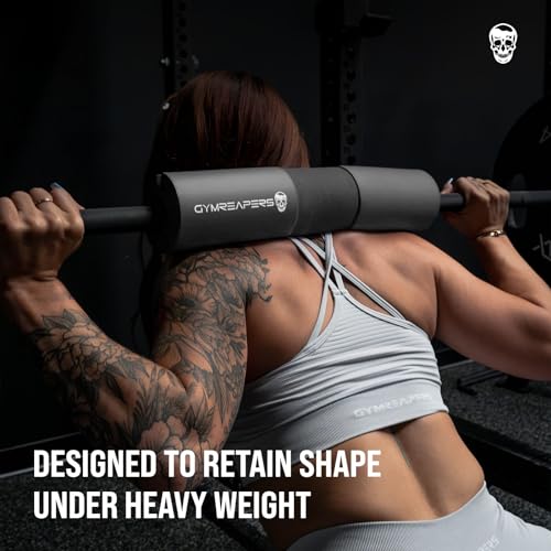 Barbell Squat Pad - Protective Hip Support for Squats & Lunges - Black