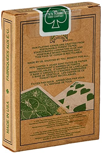 Bicycle Eco Edition Playing Cards - Springbok Premium Recycled Deck