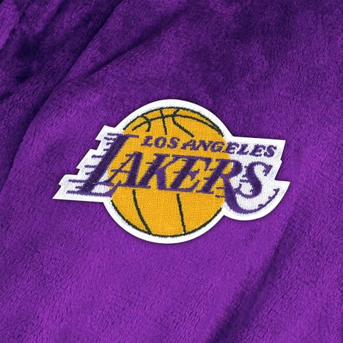 Northwest Lakers Silk Touch Bathrobe - Unisex Officially Licensed Large-X-Large