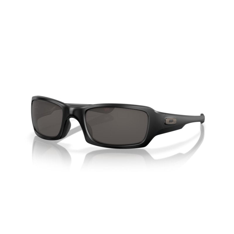 Oakley Fives Squared OO9238 923810 54MM Matte Black/Warm Grey Sunglasses for Men+ Bundle Accessory Leash Kit, Microfiber Pouch