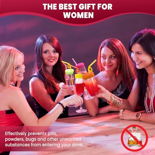 Reusable Scrunchie Drink Covers - 12 Vibrant Colors