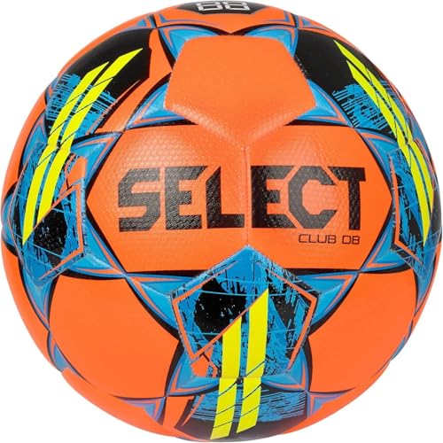 SELECT Orange/Blue V22 Soccer Ball - Dual Bonded 32 Panel Training Ball