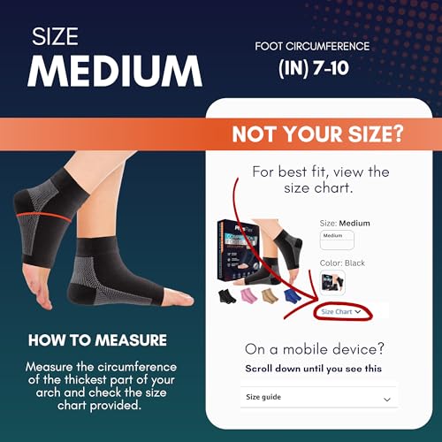 Compression Ankle Brace Socks for Pain Relief & Support