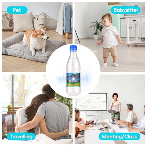 Hidden Camera Bottle - Mini Camera - Wireless Nanny Cam - Full HD - Indoor Home Security-No WiFi