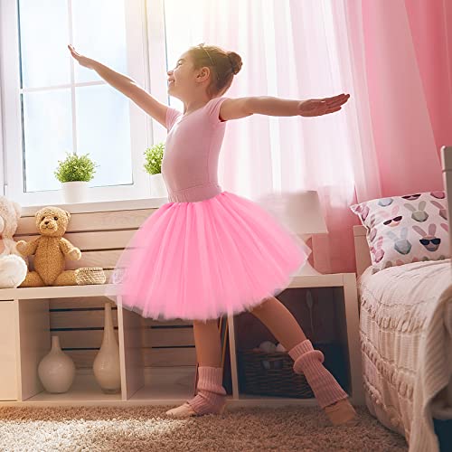 Layered Tutu Skirt for Toddler Girls - Pink Ballet Dance Costume