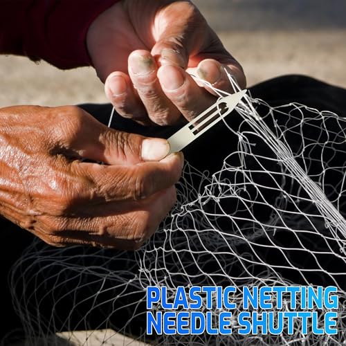 Plastic Weaving Needles Kit - 7 Sizes for Net Making & Repair