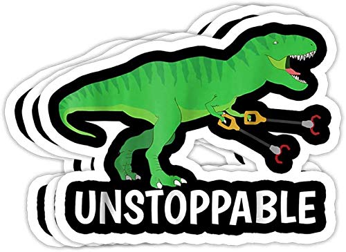 Funny T-Rex Stickers - 3 Pack Occupational Therapy Decals