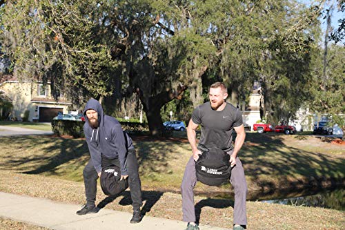 150 LB Round Heavy Duty Fitness Sandbag with Two Handles
