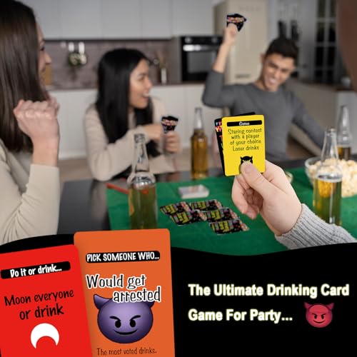 Ultimate Drinking Card Game for Adults - Fun Party Game
