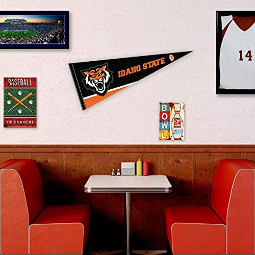 Idaho State Bengals Pennant - 12x30 Large Felt Wall Banner
