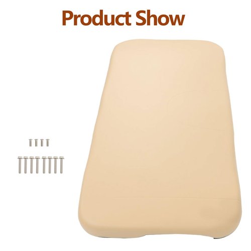 GXYWADY Golf Cart Front Seat Bottom Cushion Assembly Replacement for Club Car Precedent 2004-Up Gas & Electric Models, Beige