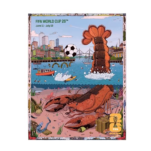 FIFA World Cup Boston Magnet – Officially Licensed Collectible