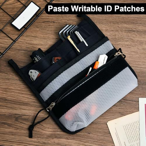 Multi Pocket Tactical Mesh Zipper Pouch — EDC Organizer
