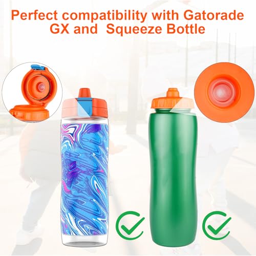 Replacement Dispensing Valve Kit for Water Bottles - White - 6 Pack