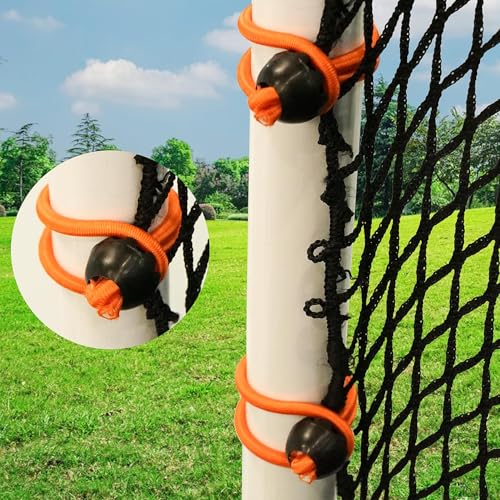Replacement Lacrosse Net for 6x6x7 Goals - Includes 50 Bungee Cords