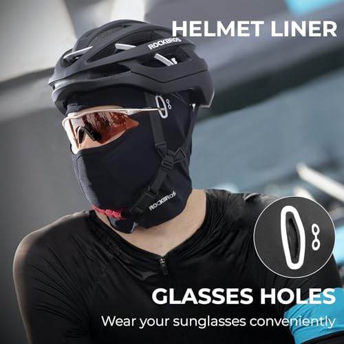 Breathable Windproof Balaclava Face Mask for Summer - Black 1