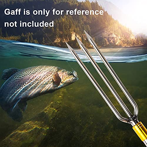 Fishing Harpoon Spear - Stainless Steel Barbed Gig, 1.3-4.9ft