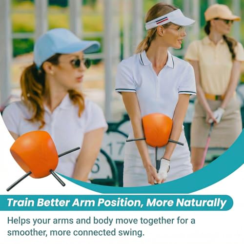 Golf Swing Trainer Connector for Posture & Arm Alignment - All Skill Levels