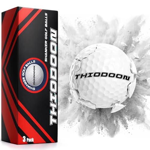 Exploding Golf Balls - 3 Pack with White, Blue & Pink Powder for Gender Reveal Prank