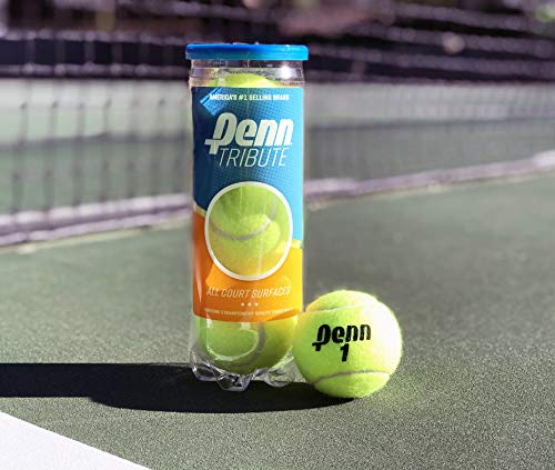 Tennis Balls - Penn Tribute Optic Yellow - 1 Can, 3 Balls