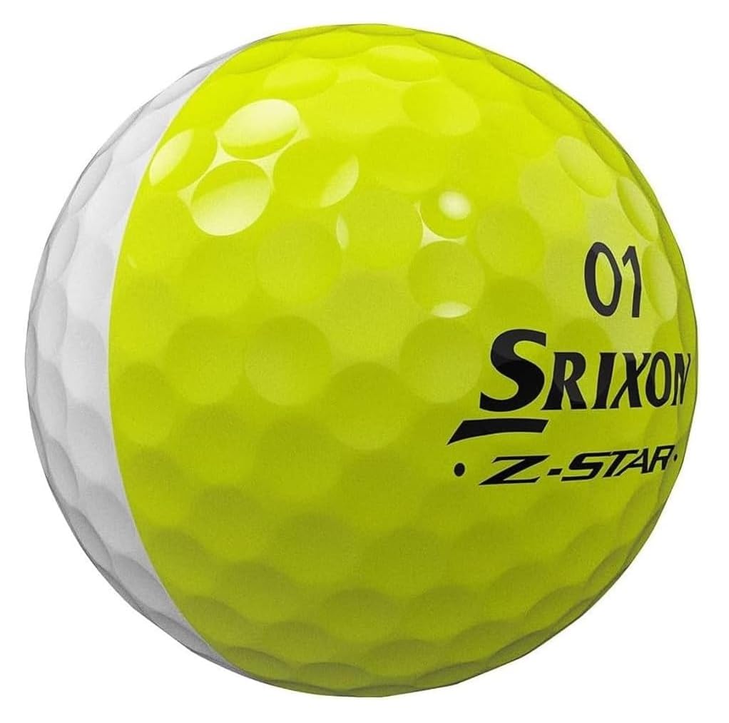 LostGolfBalls - Srixon Z Star Divide Golf Balls, Near Mint, 12 Pack