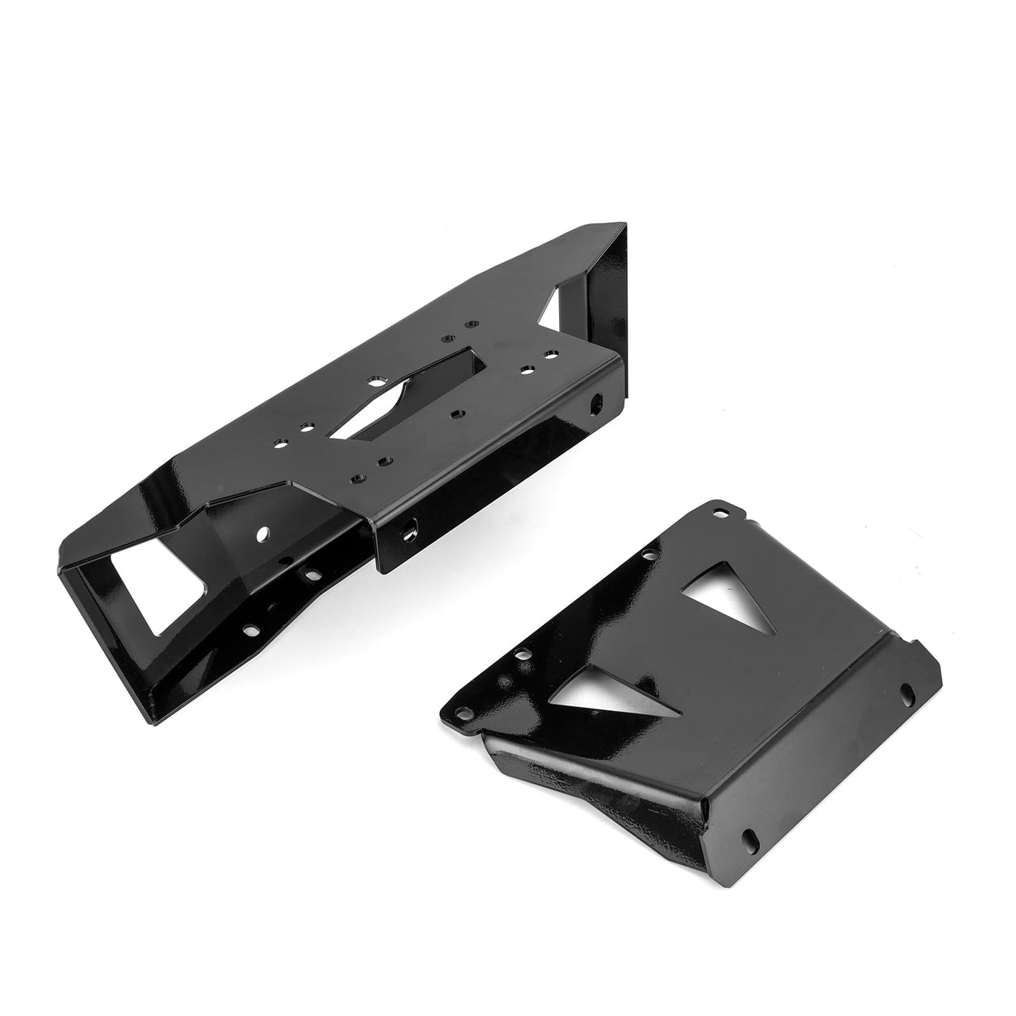 WeiSen Winch Mounting Bracket Plate Compatible with Polaris RZR XP 1000 2024-2025 (Not fit 2014-2023 XP 1000/Pro XP/Pro R/Pro S/Turbo R