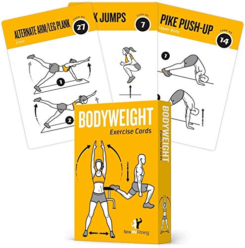 Bodyweight Workout Cards - Instructional Fitness Deck Vol 1