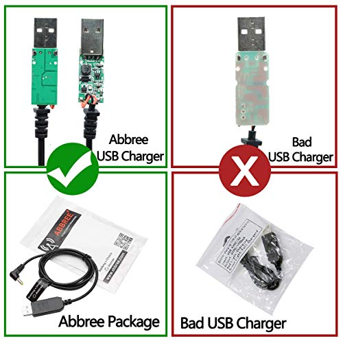 2.5mm USB Charger Cable with Indicator Light for Two Way Radios