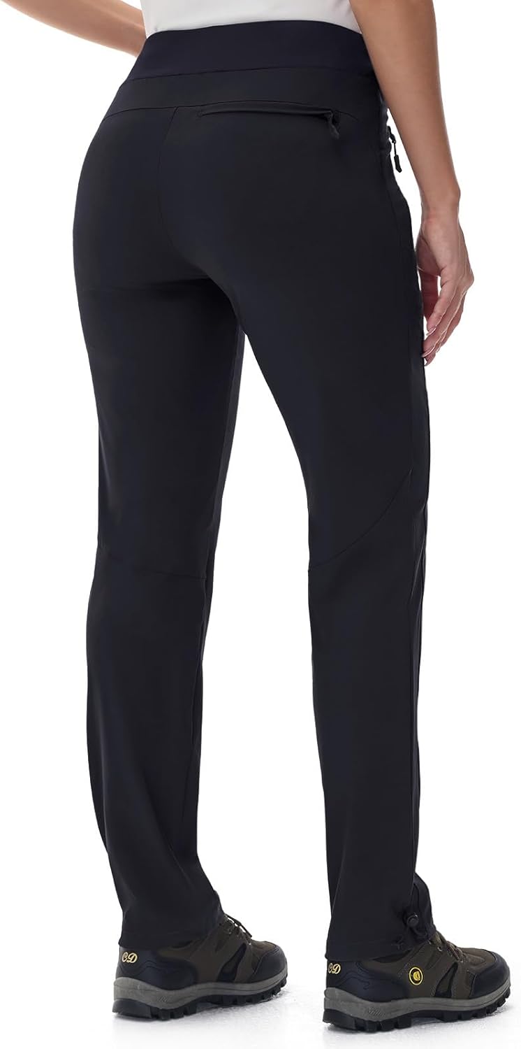 TBMPOY Women's Hiking Pants - Lightweight, Water-Resistant, Quick-Dry with Zipper Pockets | Travel & Outdoor
