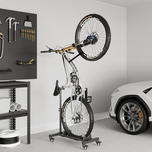 Freestanding Bike Rack with Adjustable Height - 1 Pack