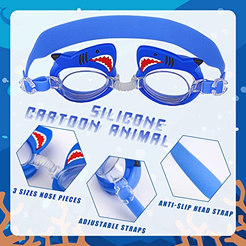 Kids Toddler Swim Goggles - Shark & Unicorn Variants