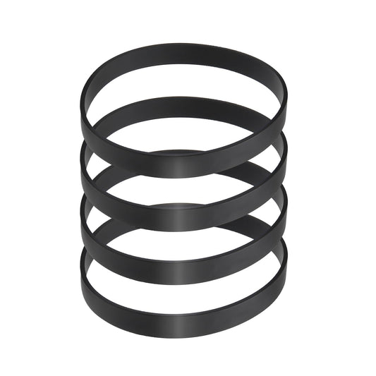 MEFONKOU 1604895 Vacuum Belts Compatible with Bissell PowerForce Upright Vacuum Cleaner Replacement Models 3508,2112, 21129, 2690, 1520, 23T7 (4/Pack)