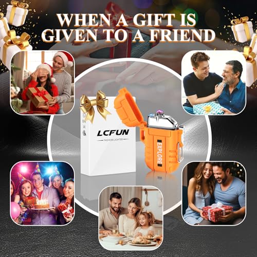 Electric Lighter Rechargeable Dual Arc Plasma Waterproof Matches